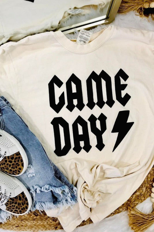Game Day Band Inspired Puff Vinyl Tee