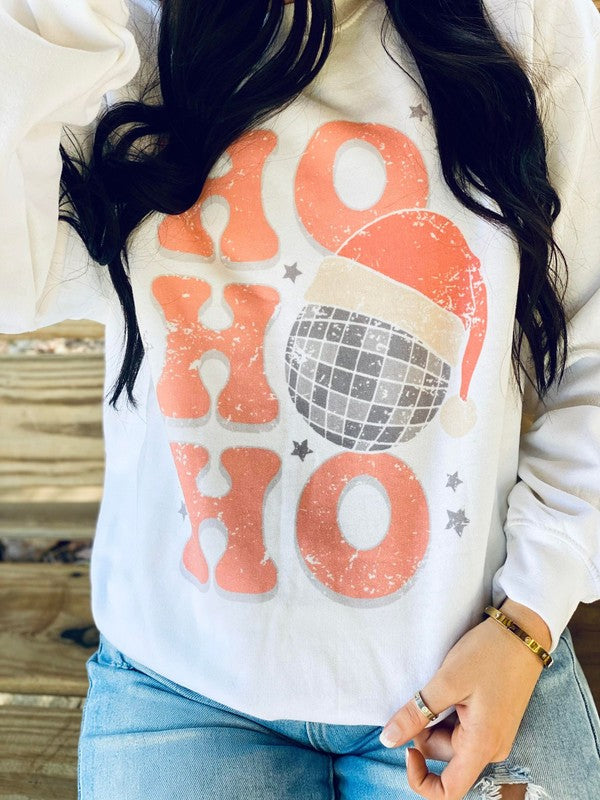 HO HO HO Disco Sweatshirt
