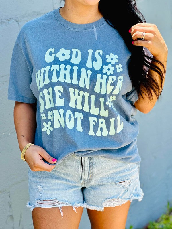 God Is Within Her She Will Not Fail