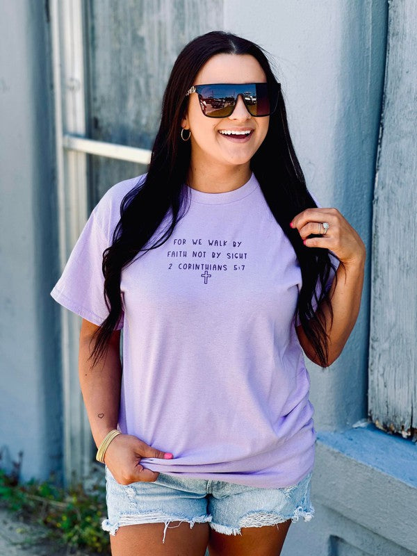 For We Walk By Faith Not By Sight