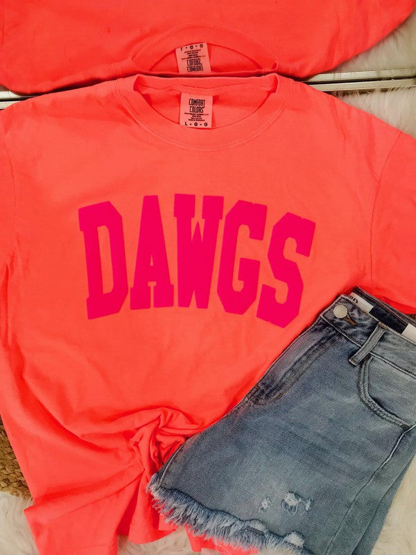 CUSTOM Block Varsity Curved Puff Tee