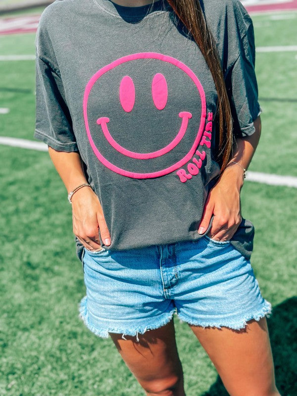 Custom Mascot Happy Puff Tee