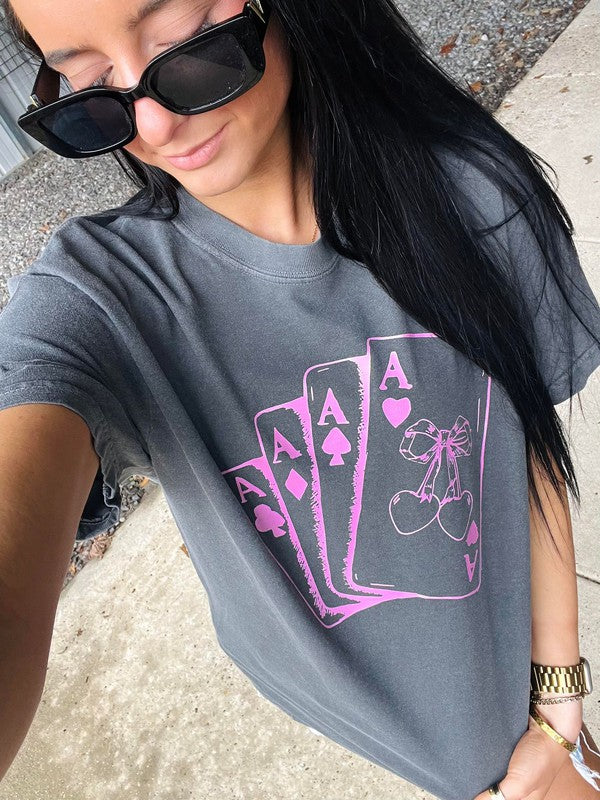 Cherry Card's Stack Tee