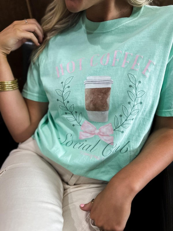 Hot Coffee Social Club Tee