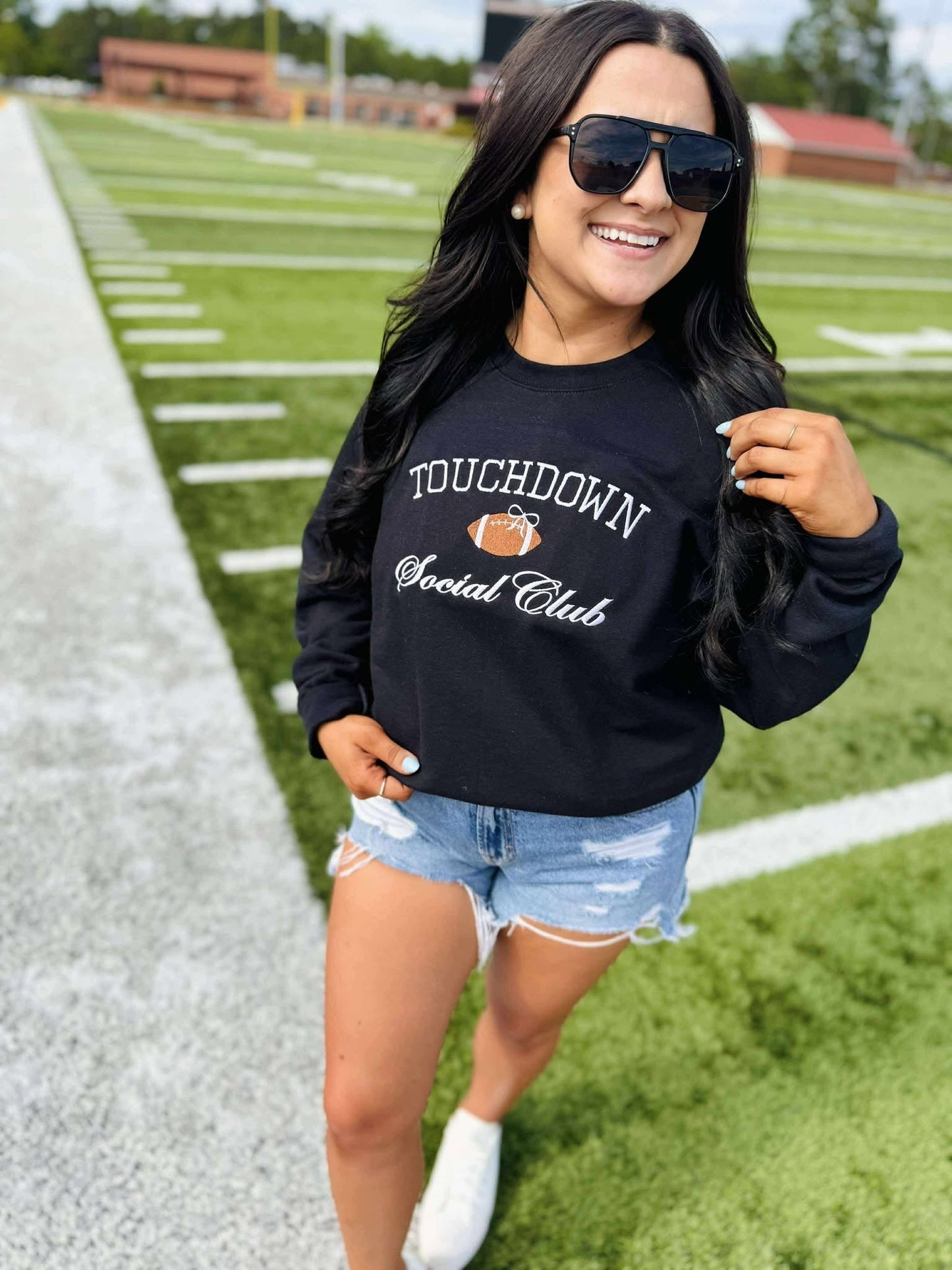 Touchdown Social Club Embroidered Sweatshirt