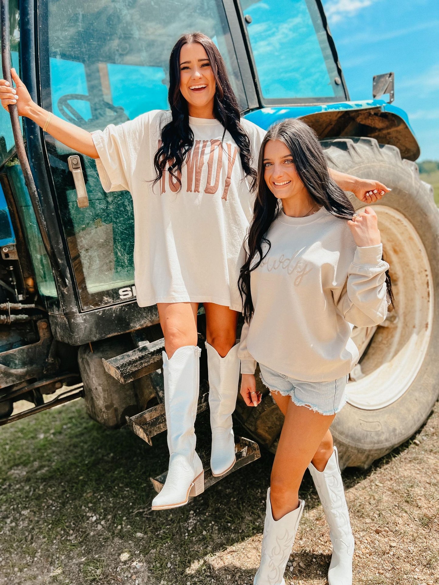 Howdy Rope Embroidered Sweatshirt