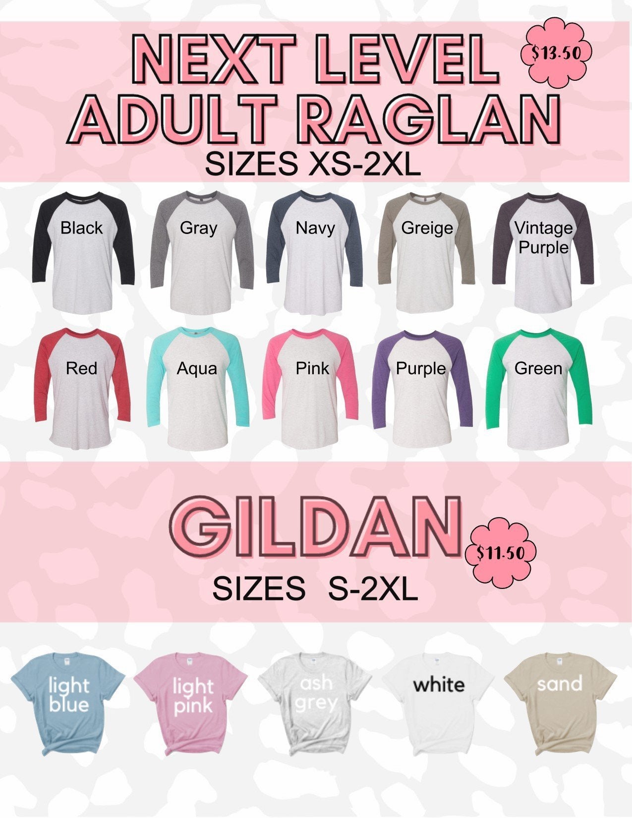 Merry Christmas Green Stacked Raglan