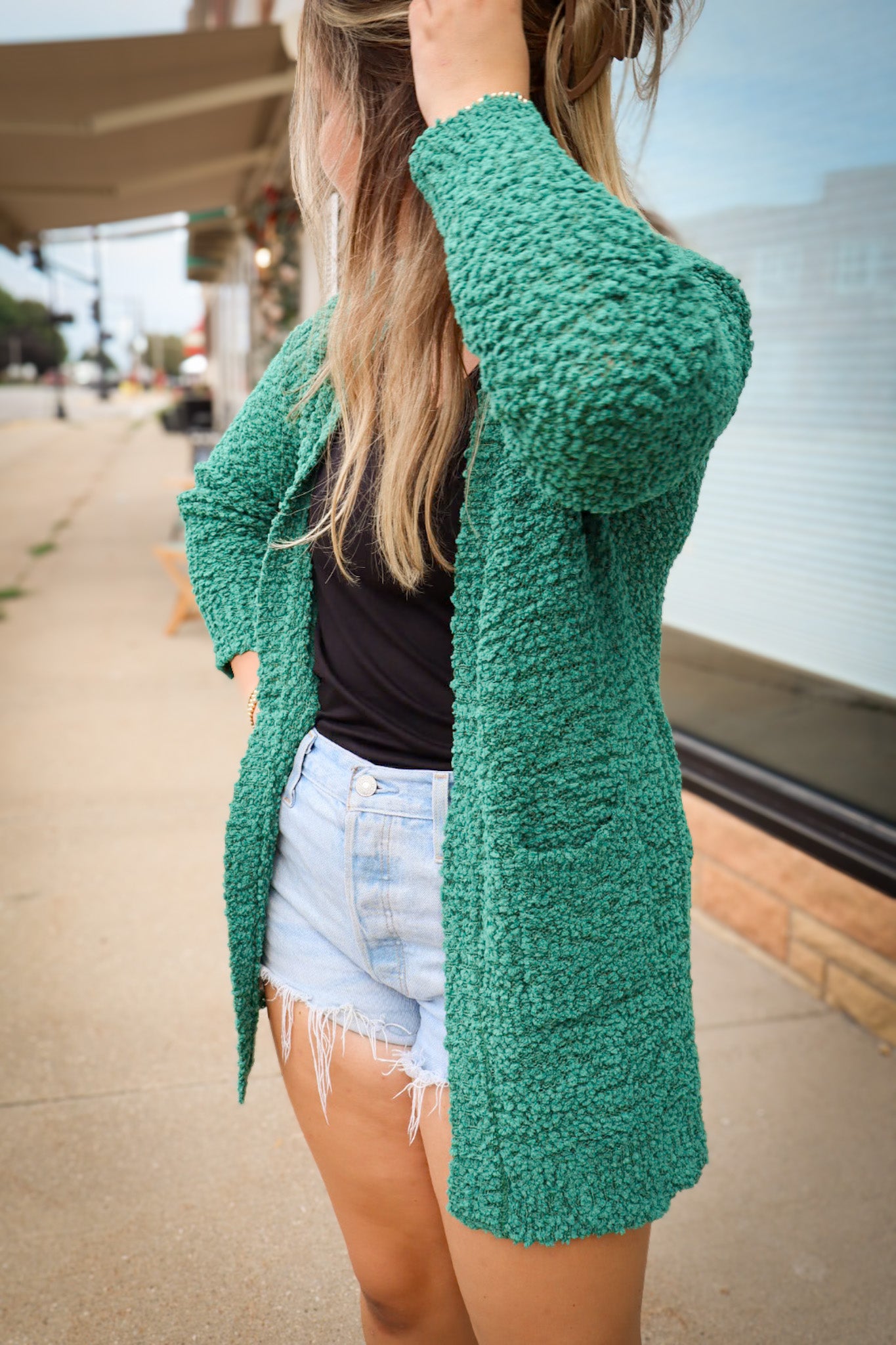 Elle Popcorn Cardigan