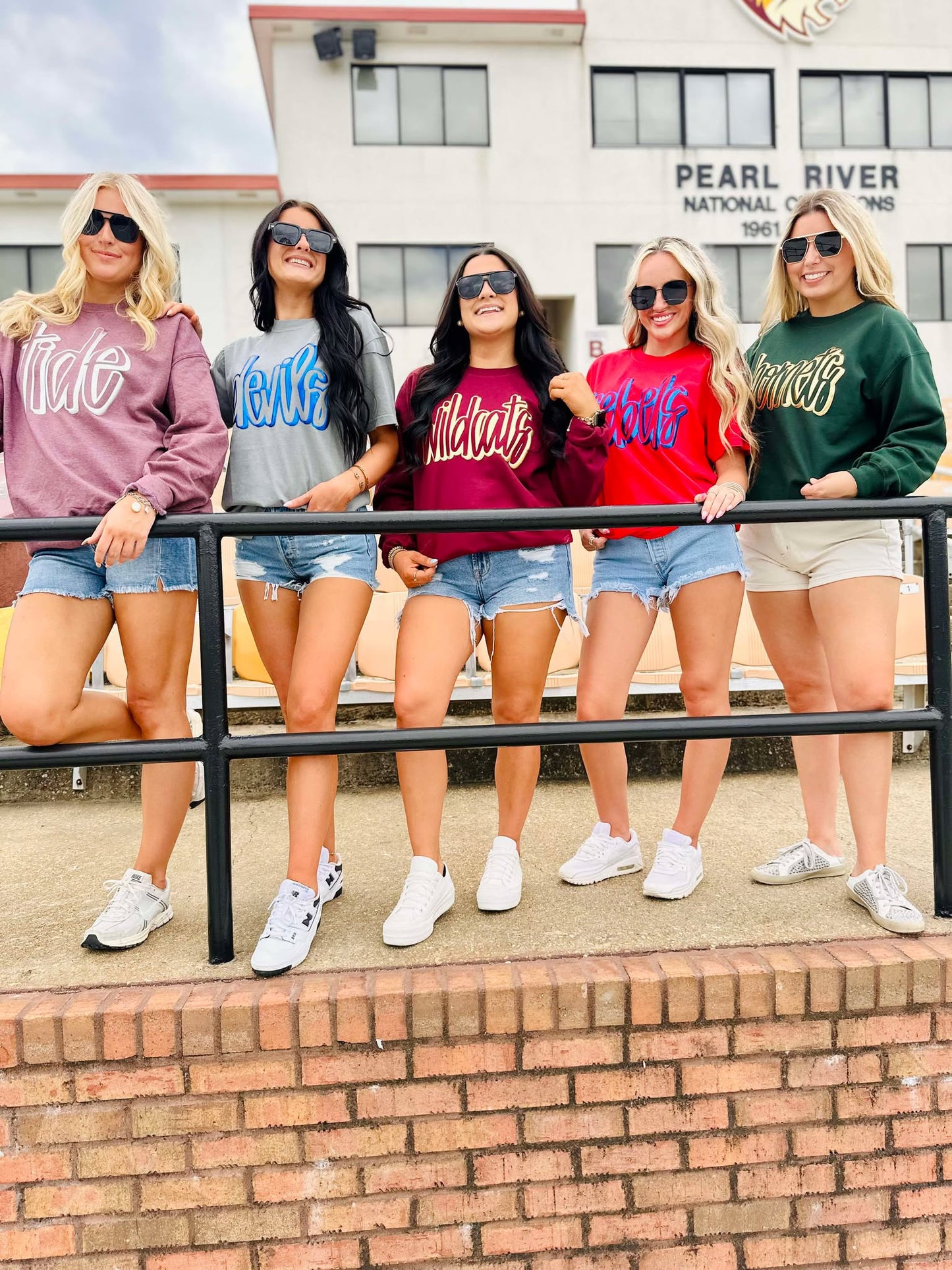 Hand Drawn 3D Puff Graphic Sweatshirt