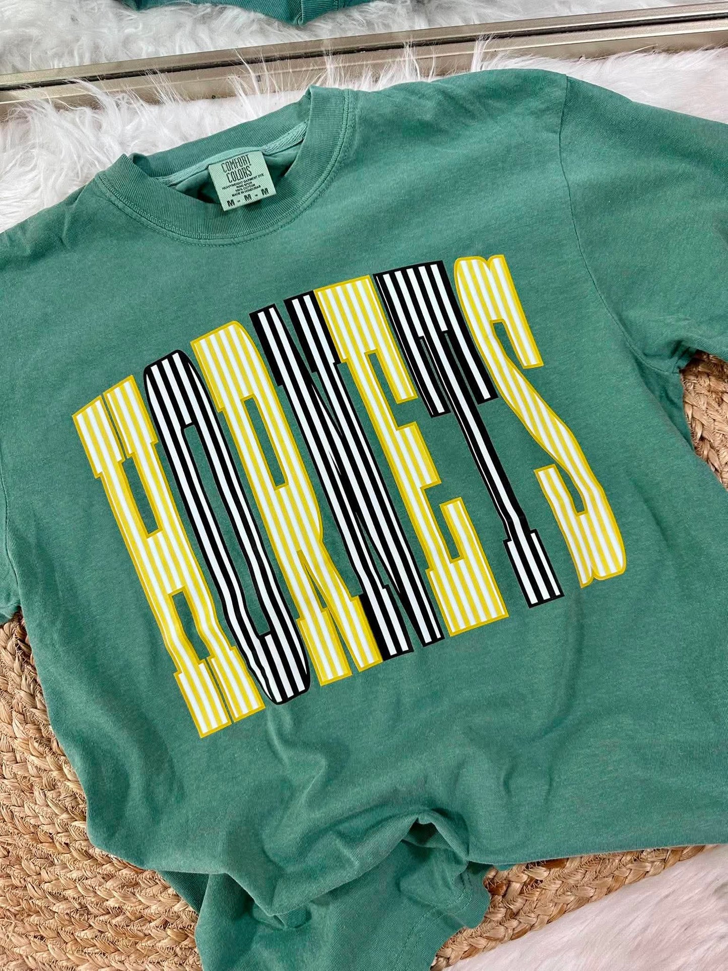 Team Spirit Stripes Custom GAME100 DTF Top