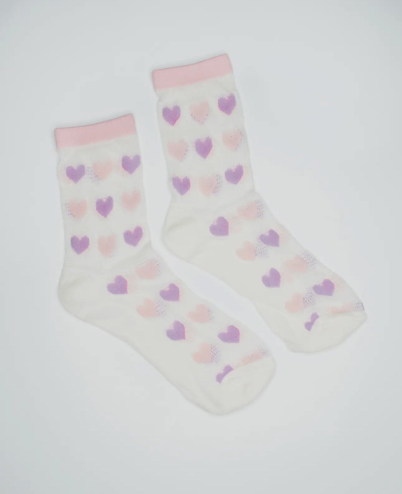 Peekaboo Heart Socks