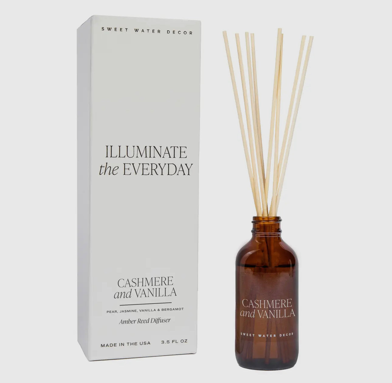 Cashmere + Vanilla Reed Diffuser