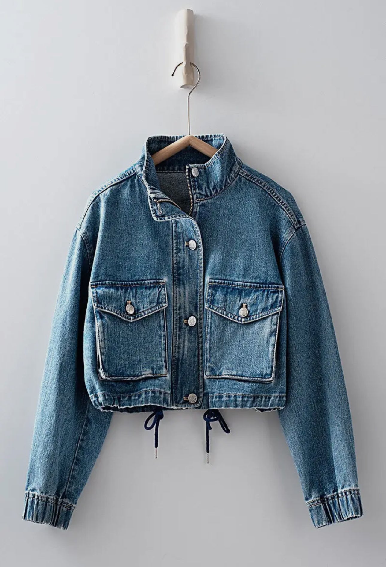 Cropped Denim Jacket