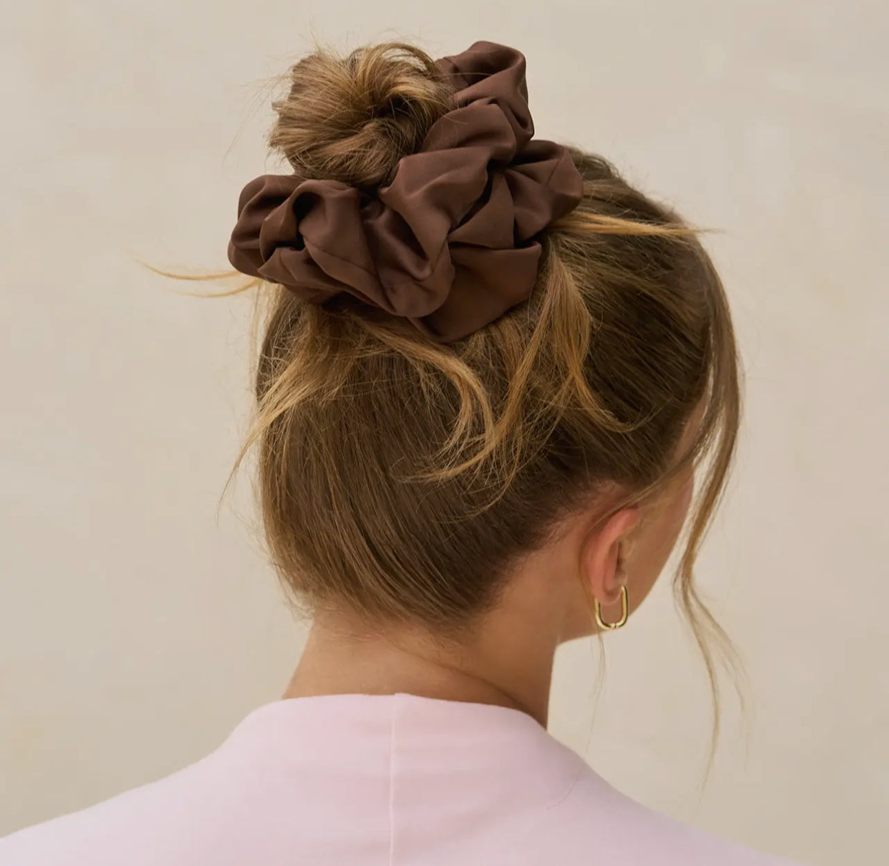 Black & Chocolate Oversized Scrunchies