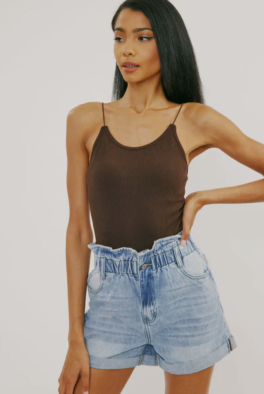 Kan Can Paperbag Waist Short