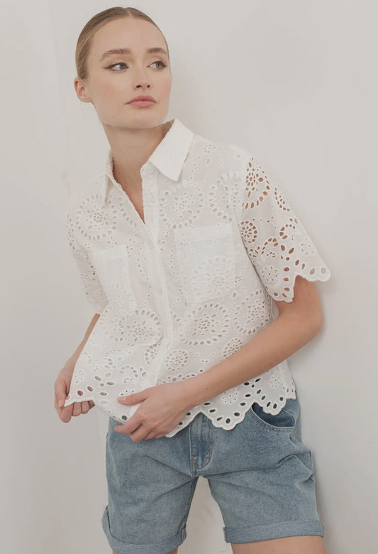 Scalloped Edge Top