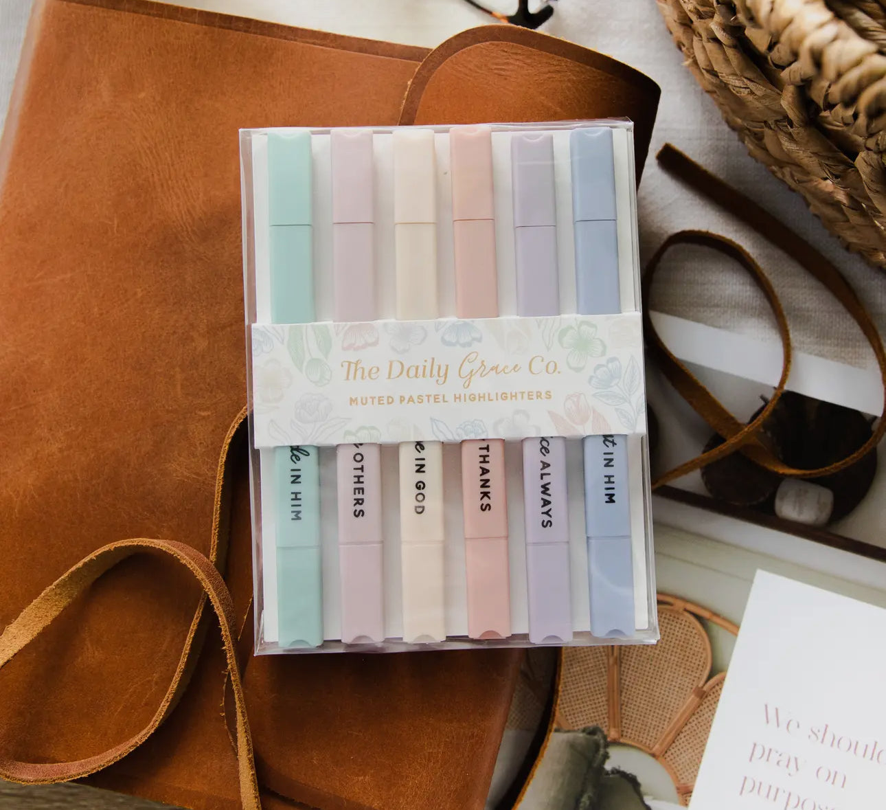 Muted Pastel Highlighters