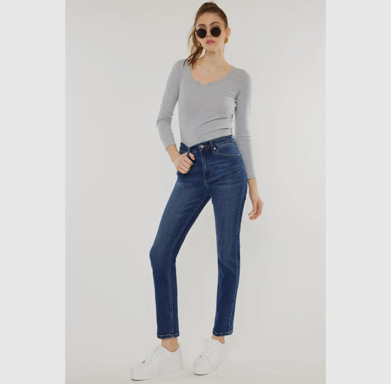 Kancan Slim Straight Jean