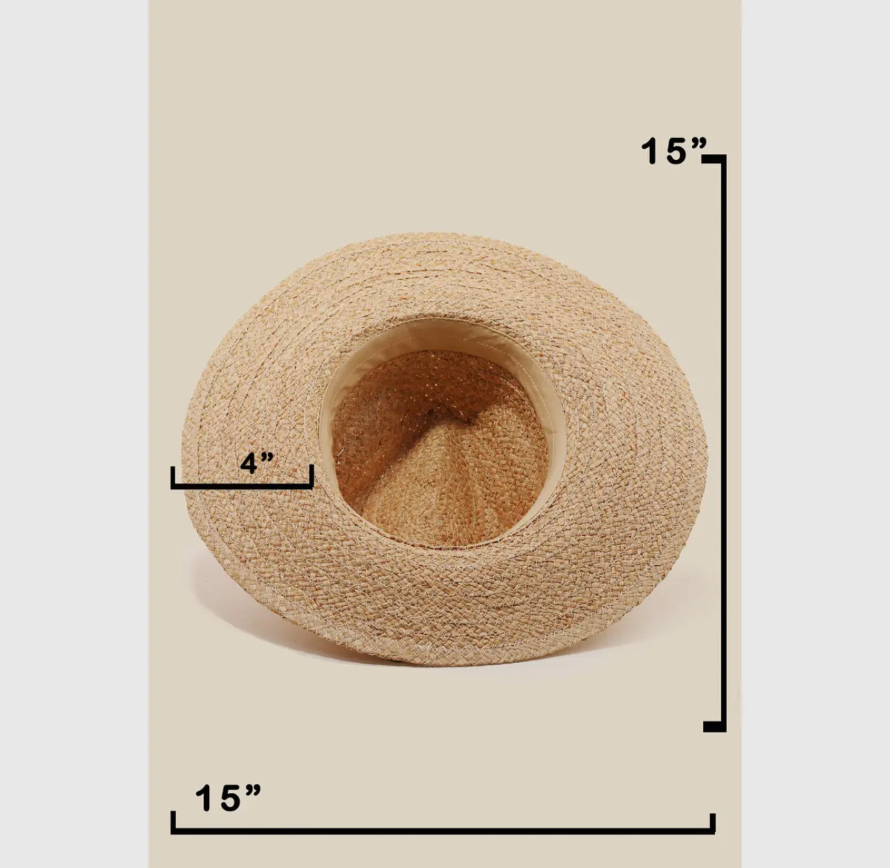 Flat Brim Sun Hat