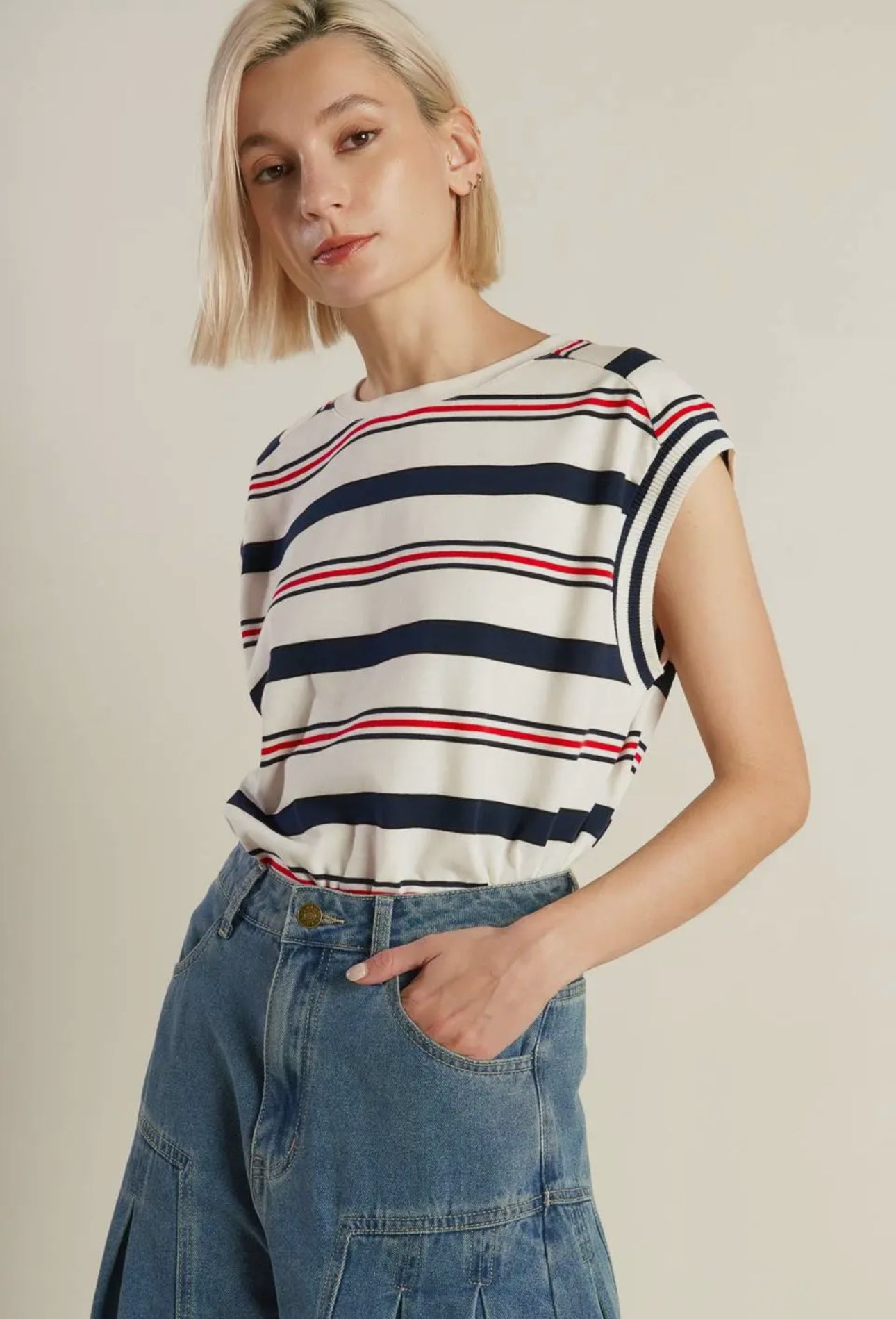 The Seaside Stripe Tee