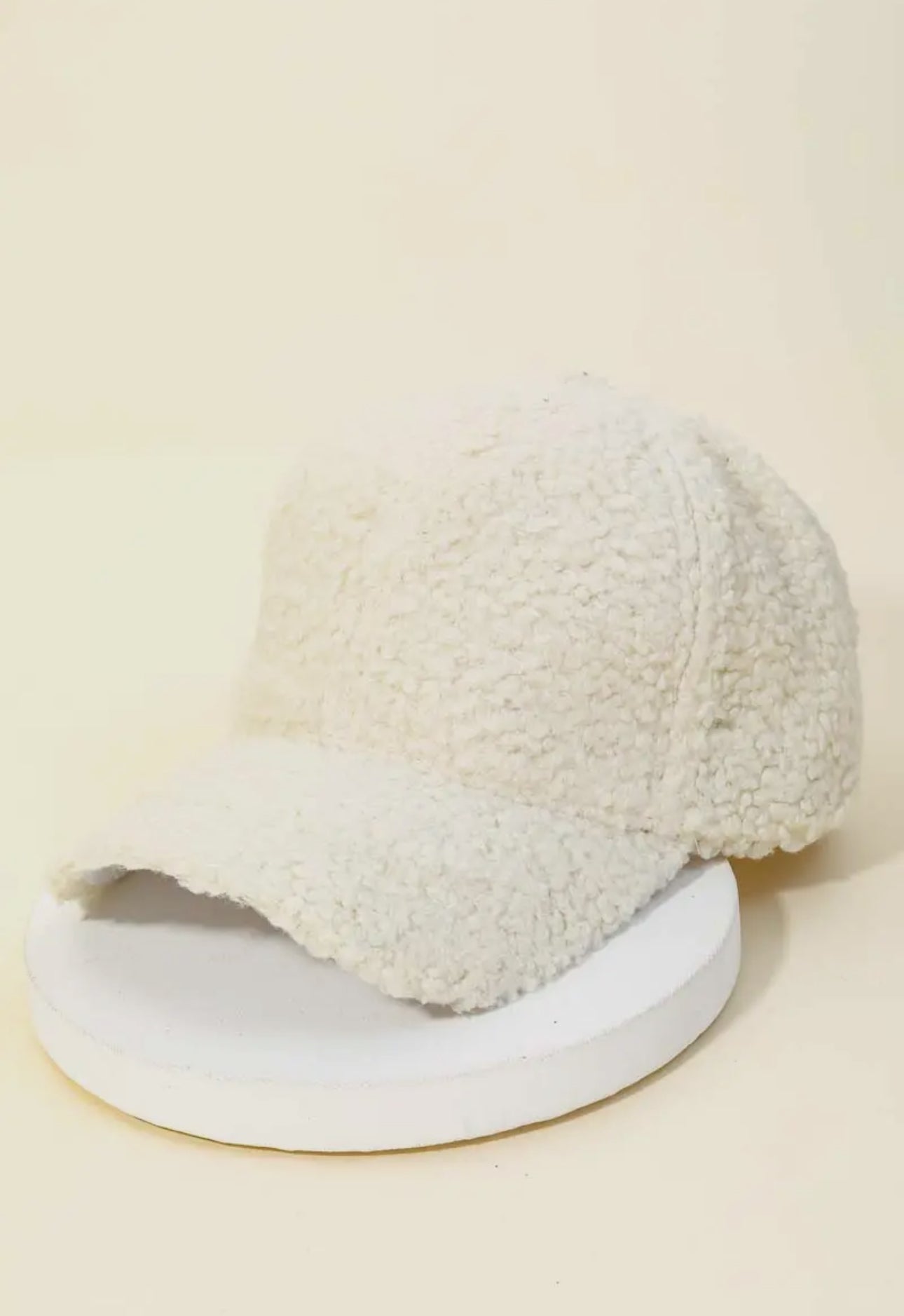 Faux Fur Baseball Cap