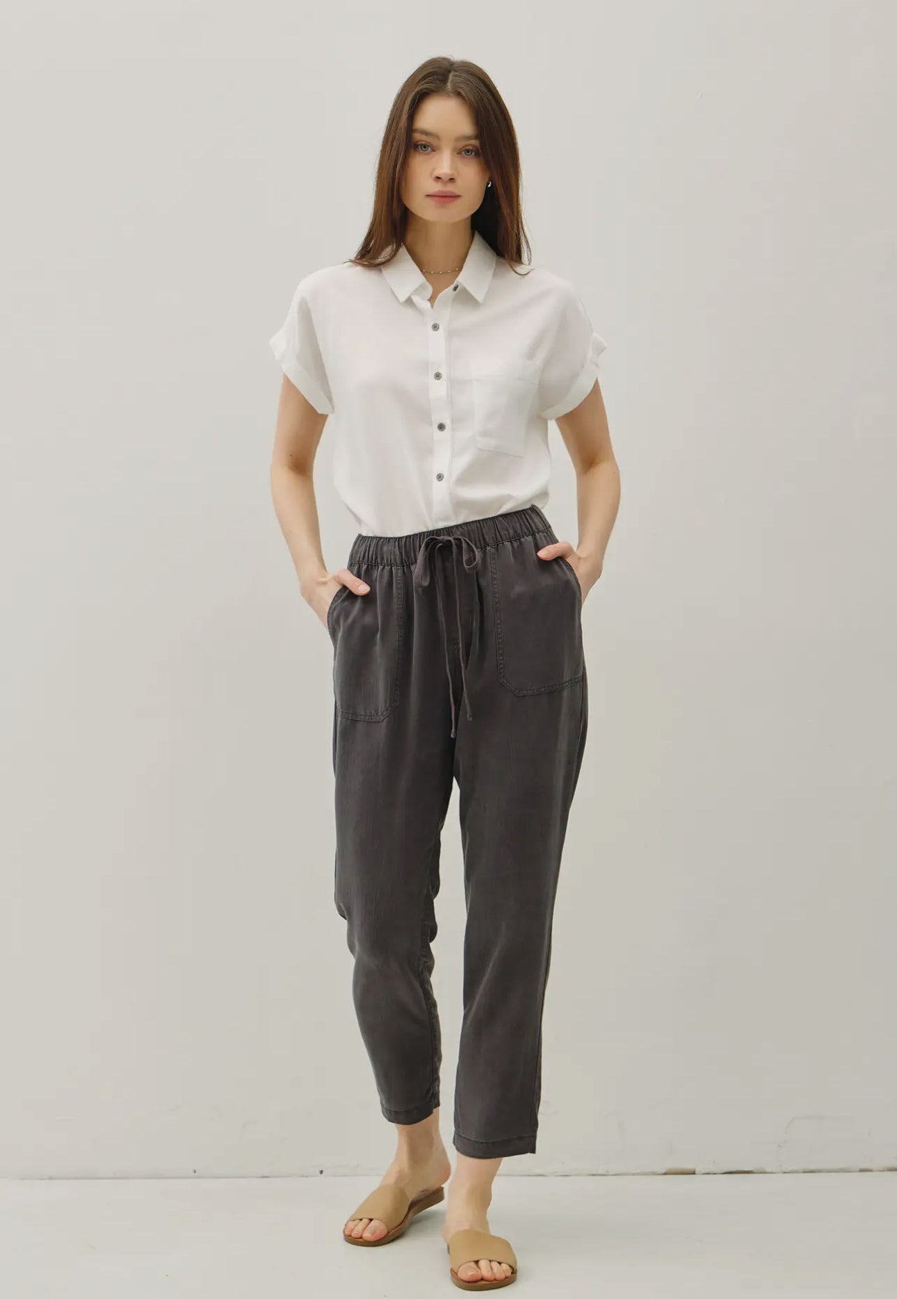 Tapered Tencel Pant