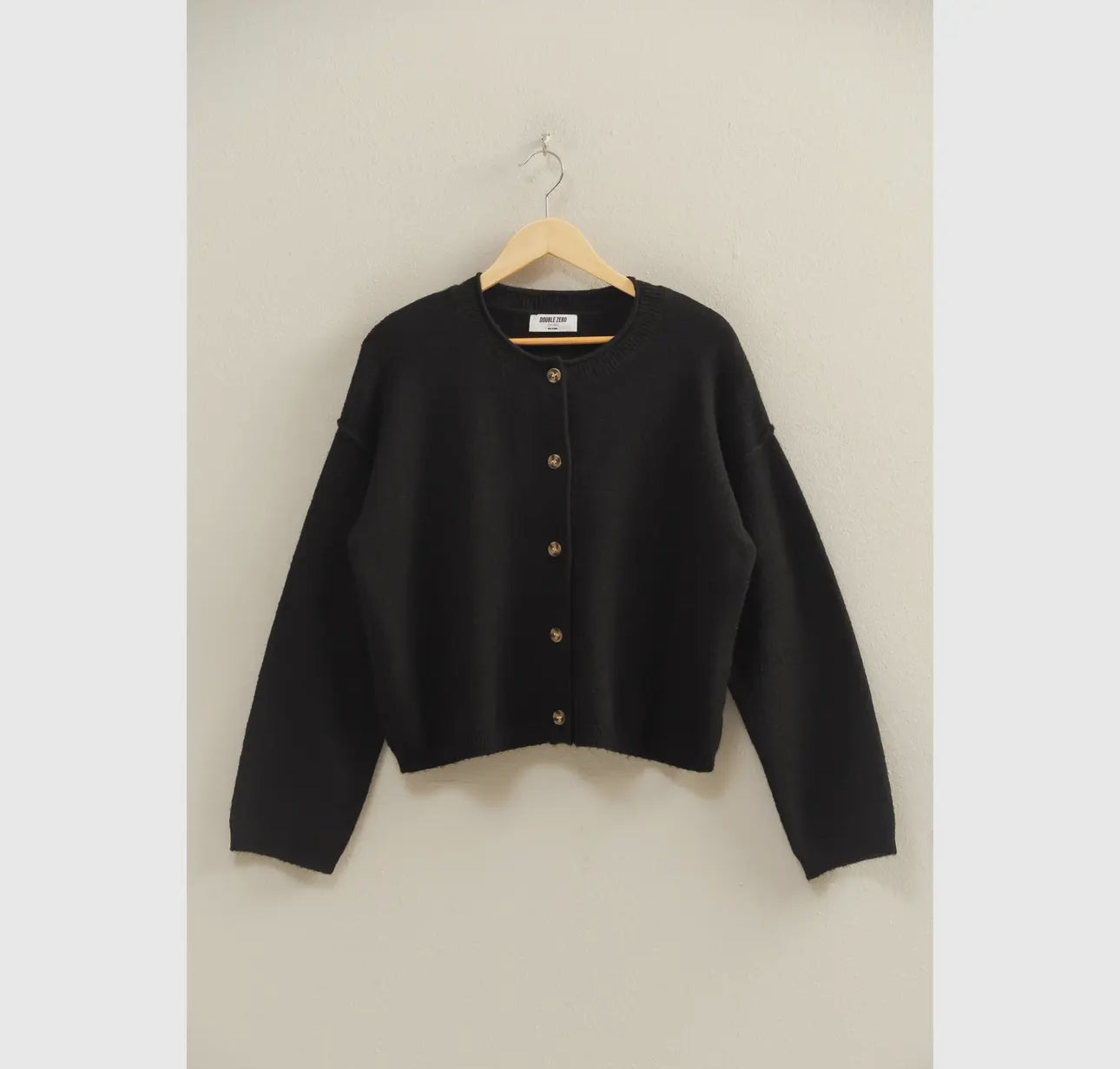 Autumn Muse Roll Neck Cardigan