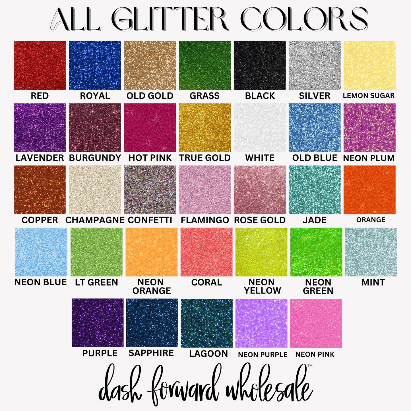 Custom Double Font Puff Glitter Graphic Tee