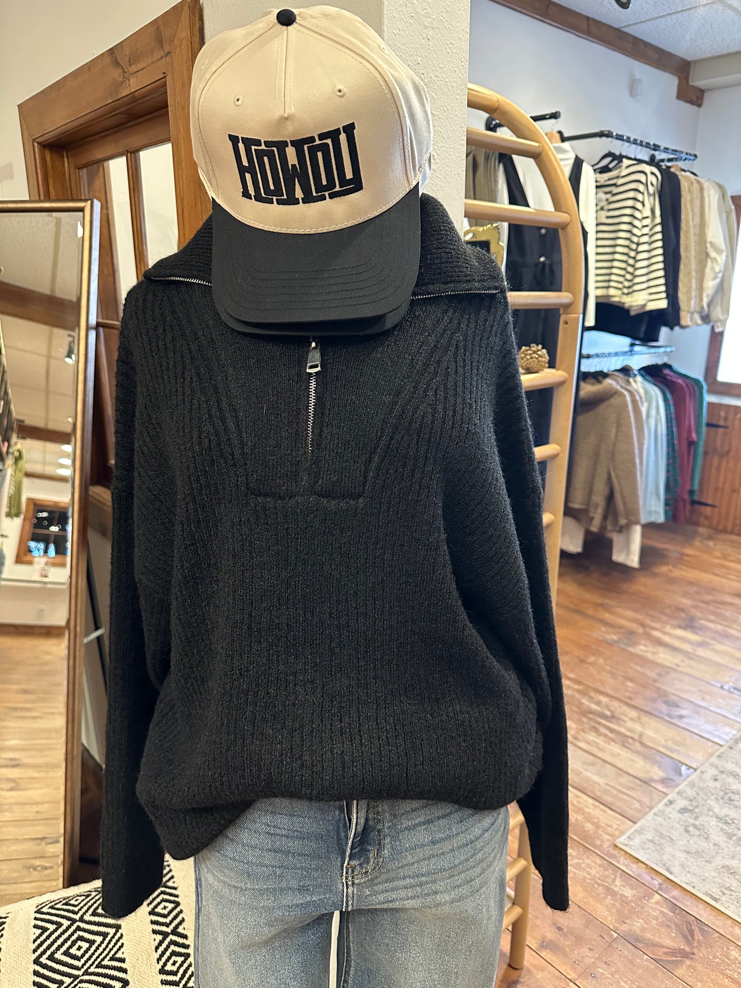 Jordann Half Zip Sweater