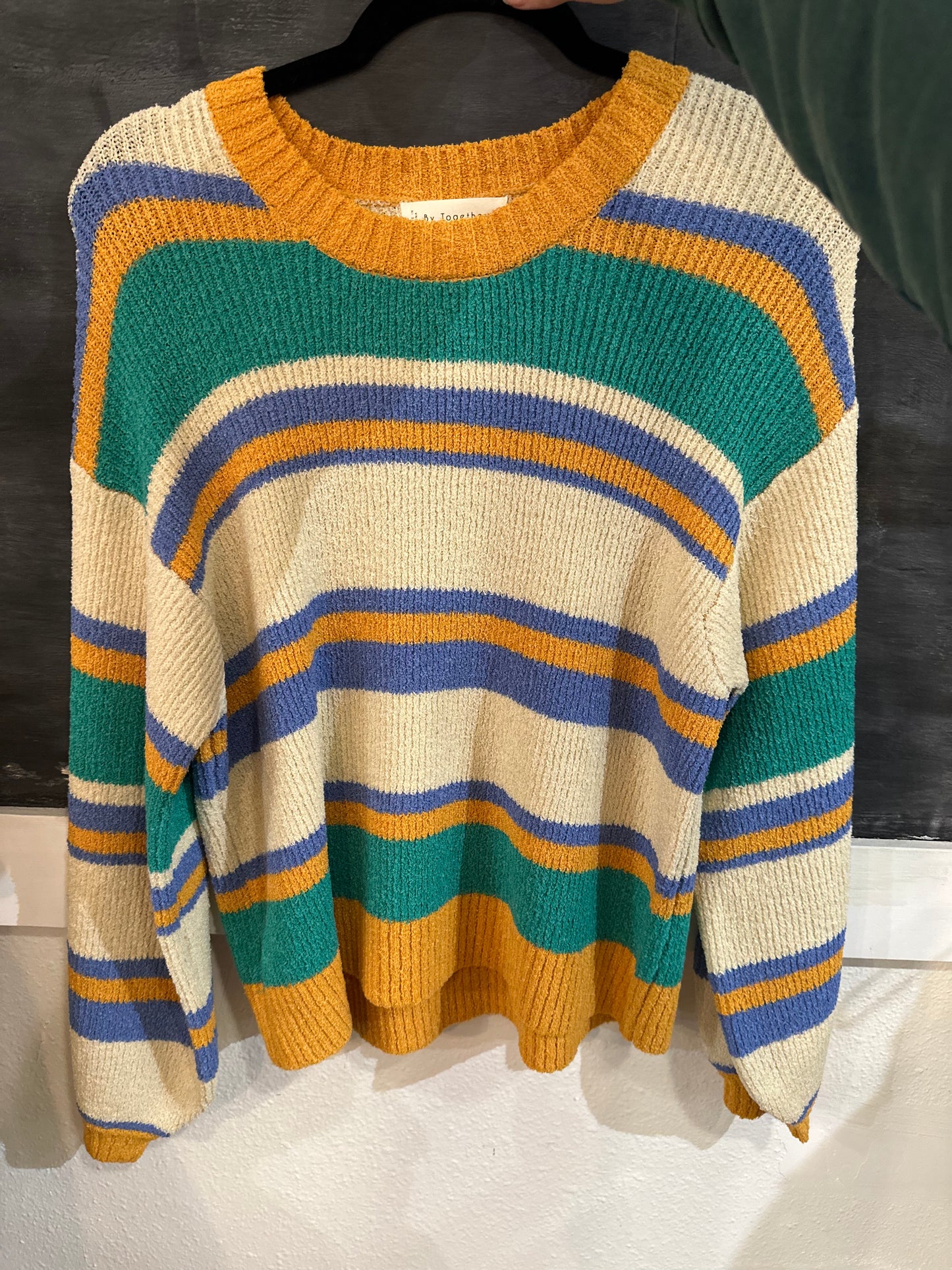 Stripe Knit Pullover