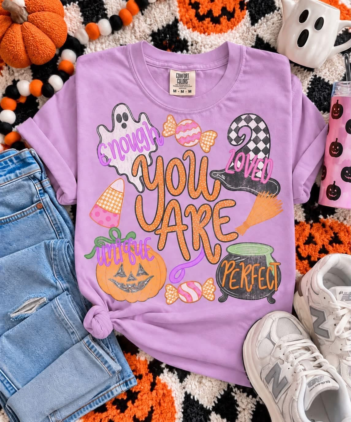 You Are Halloween Graphic HW66 DTF Top