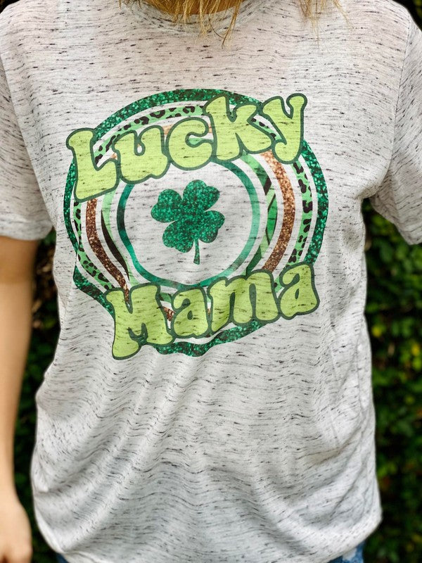 Lucky Mama Marble Tee