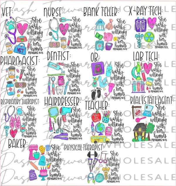 BEST SELLER Proverbs Occupation Tee