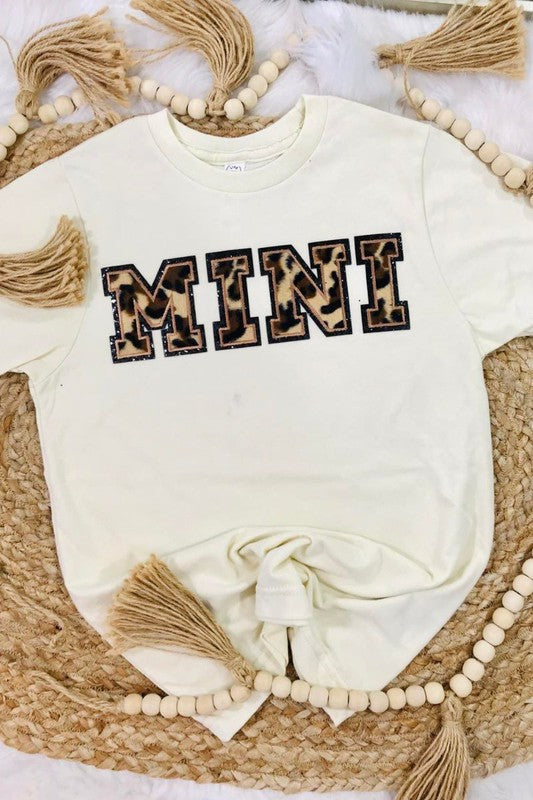 Mini Leopard Patch Tee