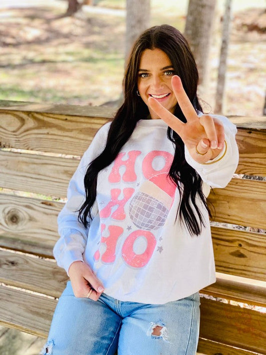 HO HO HO Disco Sweatshirt