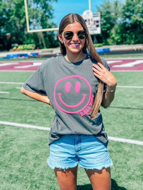 Custom Mascot Happy Puff Tee