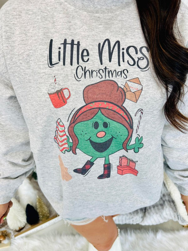 Little Miss Christmas Favorite Thing's Sweatshirt
