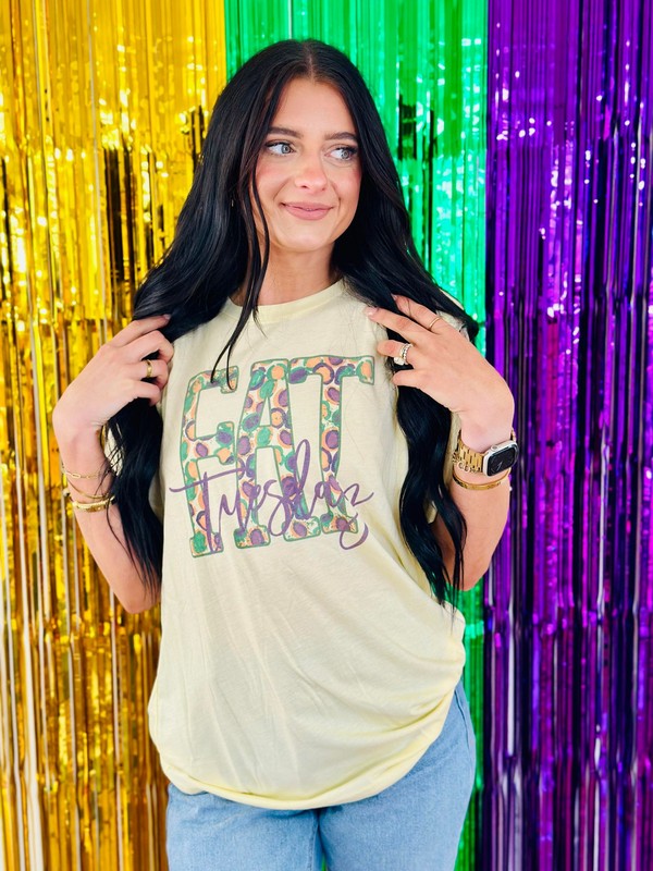 Fat Tuesday Mardi Gras Tee
