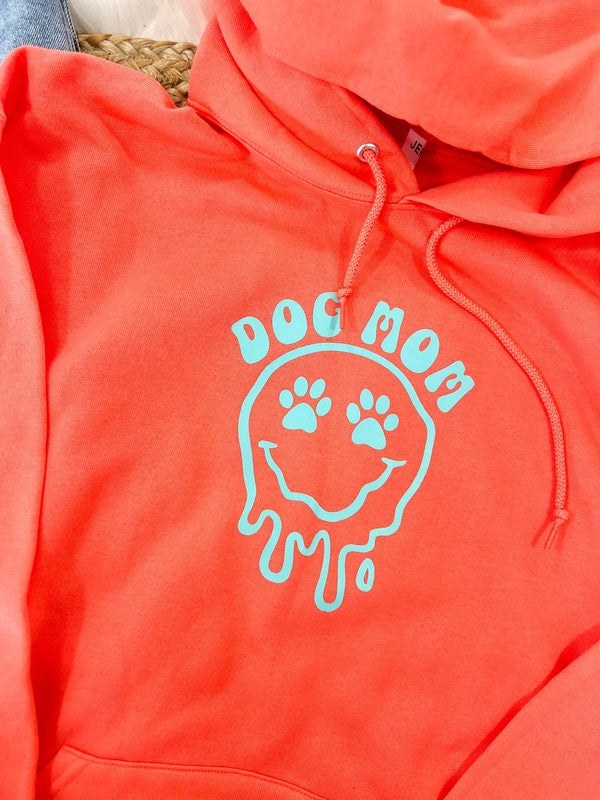 Dog Mom Happy Puff Hoodie