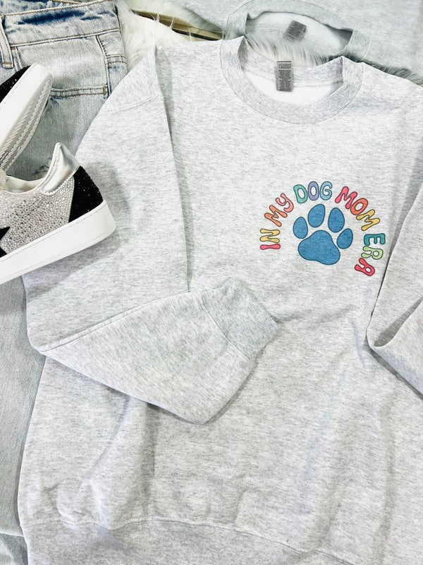 In My Dog Mom Era Front And Back Sweatshirt
