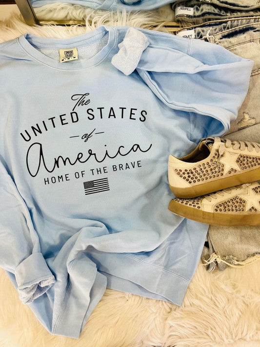 The United States Of America Patriotic Sweatshirt