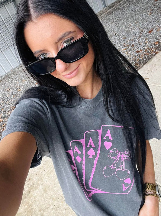 Cherry Card's Stack Tee