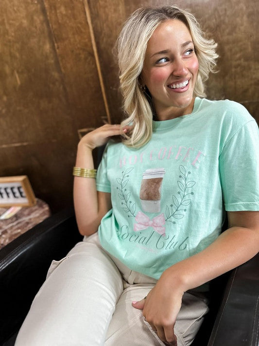 Hot Coffee Social Club Tee