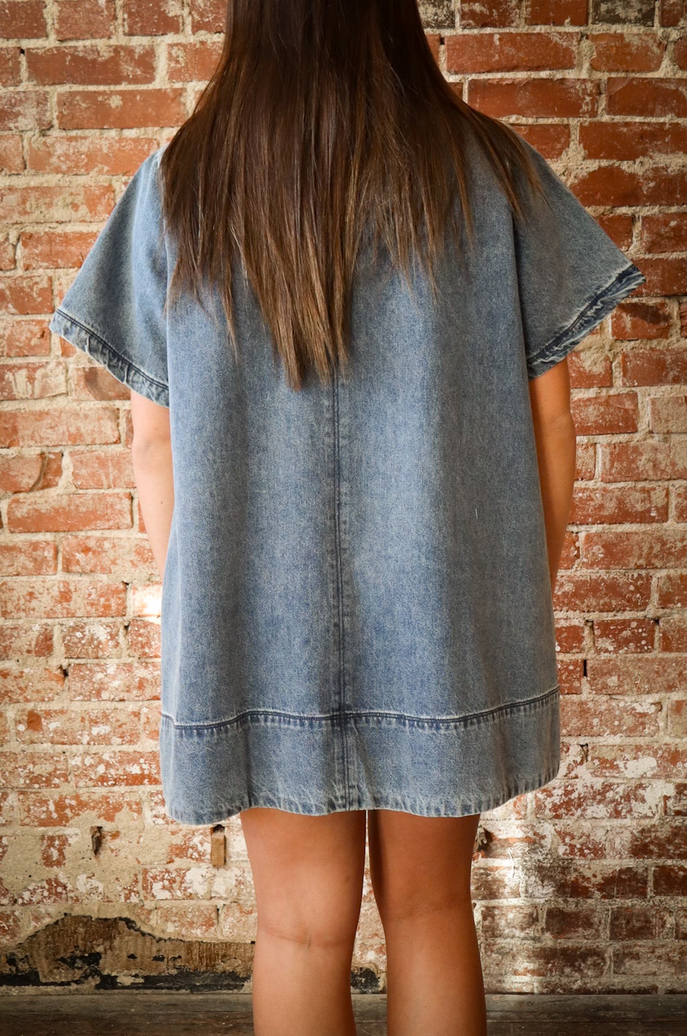 Denim Mini Dress