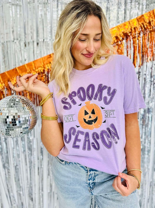 Spooky Season Pumpkin Oct. 31st DTF Tee