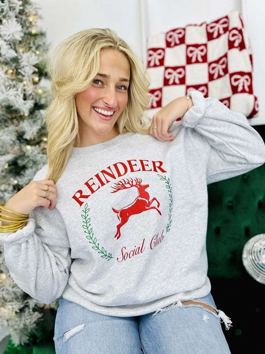 Reindeer Social Club DTF Sweatshirt