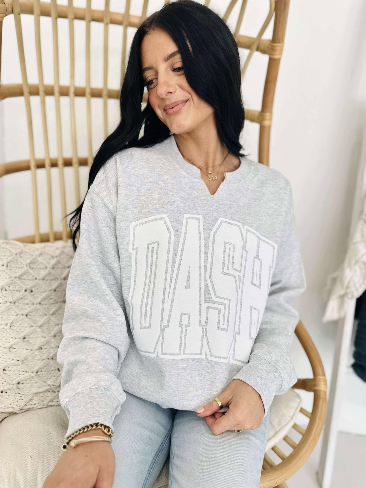 Custom Varsity 25 V-Neck Sweatshirt