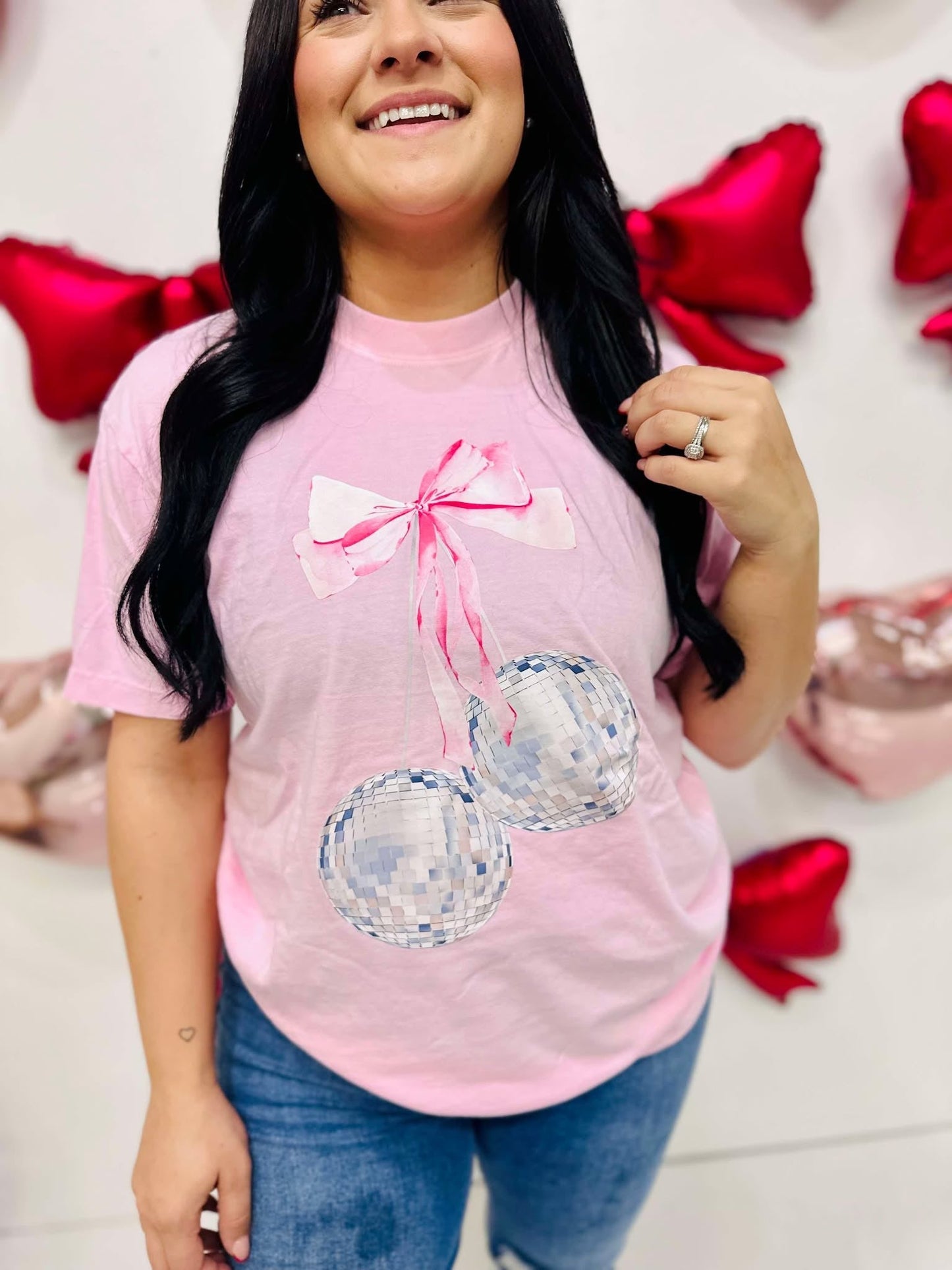 Coquette Disco Cherry's DTF Tee