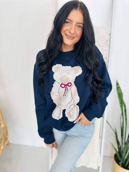Jumbo Teddy Bear DTF Sweatshirt
