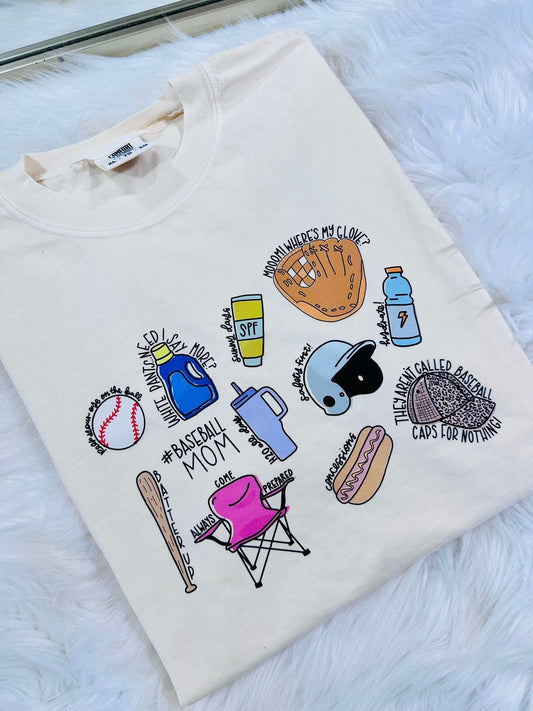 Baseball Mom Trinket's DTF Tee